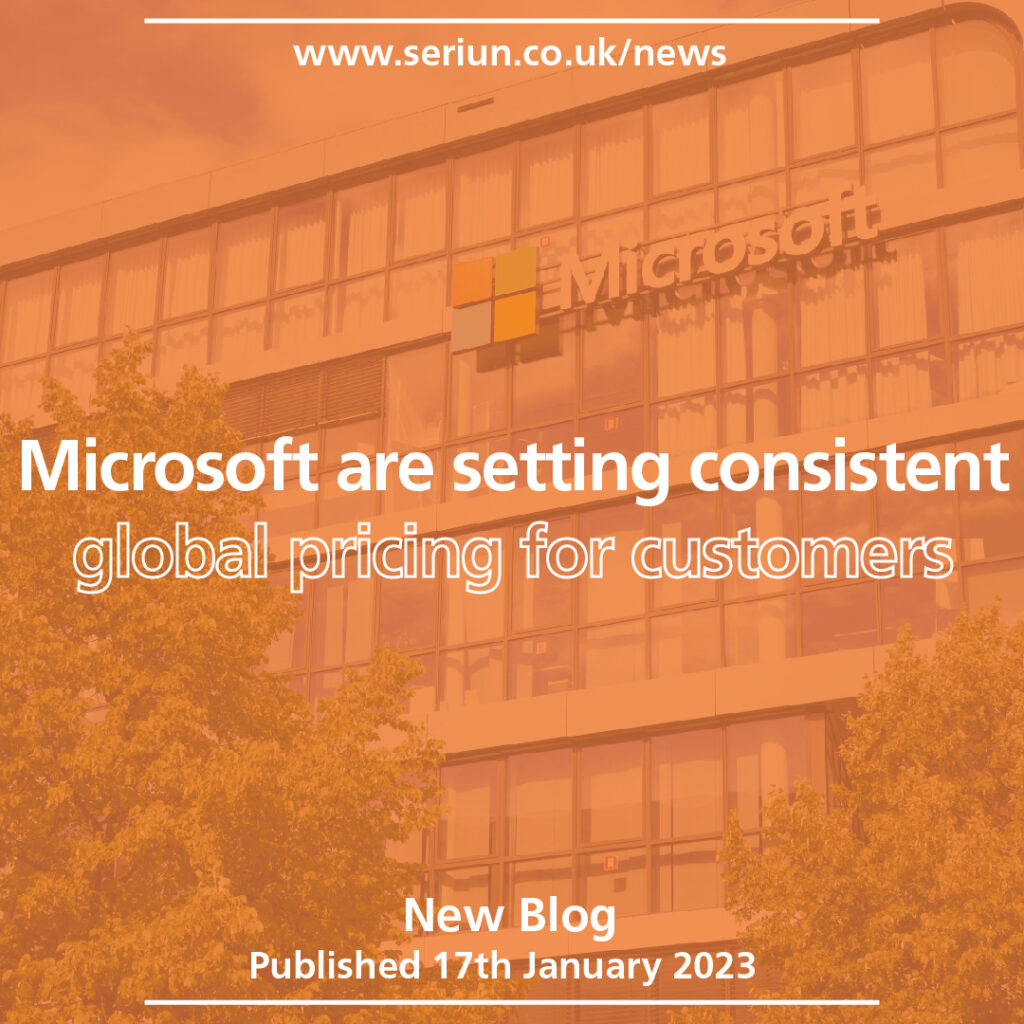 Microsoft global pricing