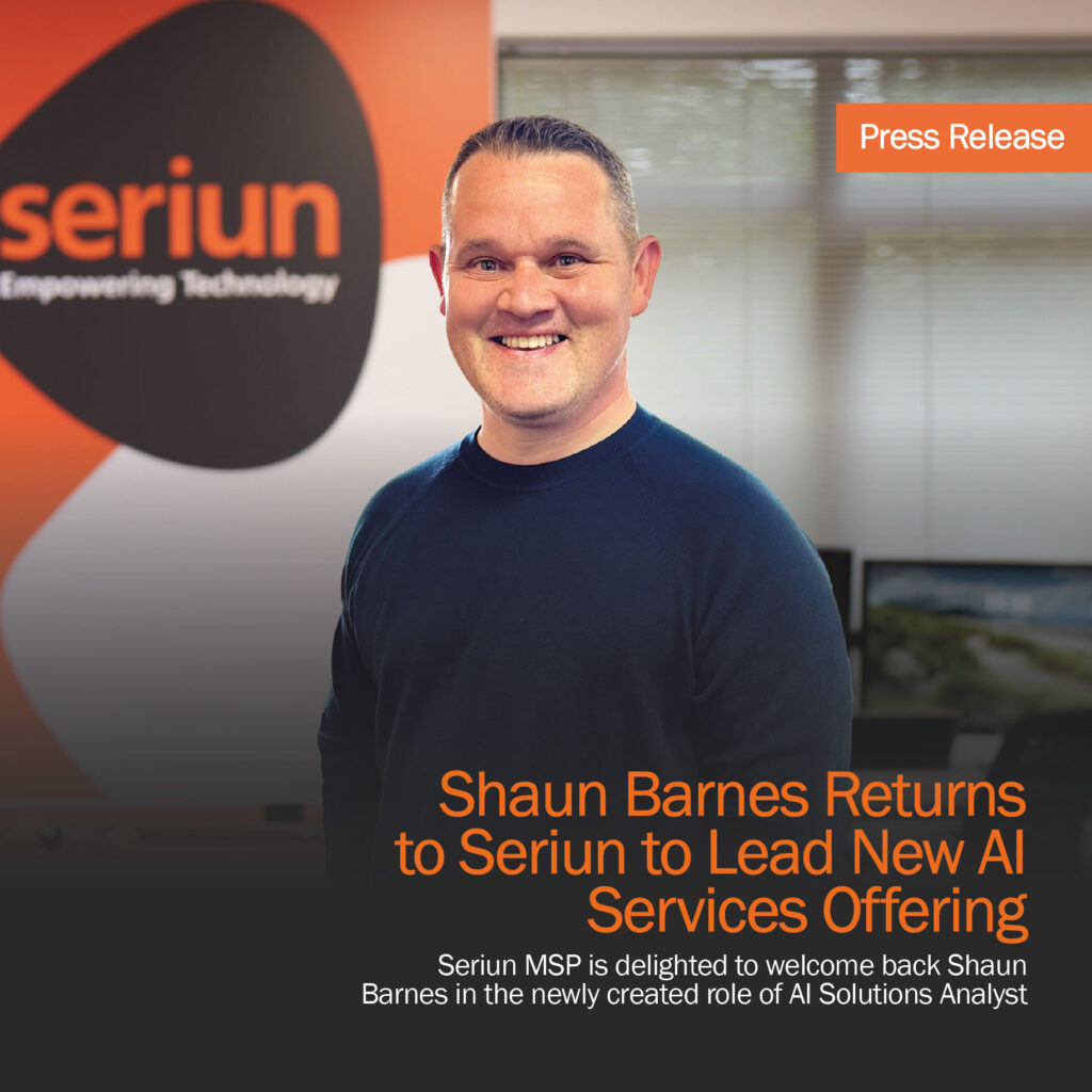 Shaun Barnes Returns to Seriun to Lead New AI Services Offering